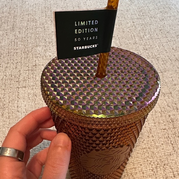 Starbucks 50th Anniversary Gold Tumbler - Picture 2 of 3